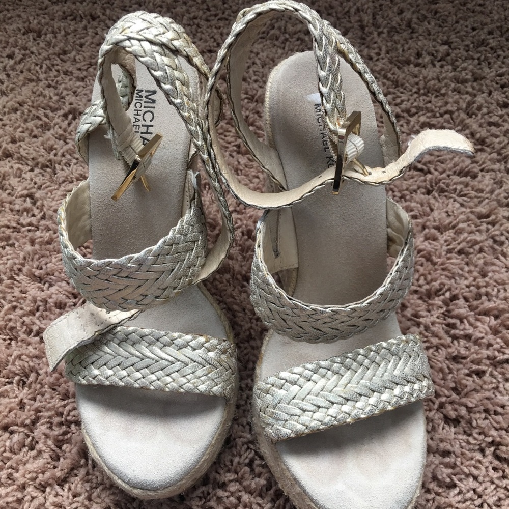 Michael Kors wedge sandal size-7